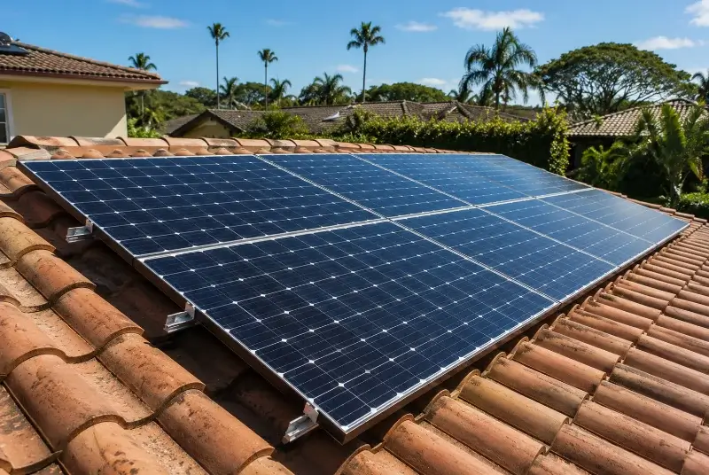 Installation de panneaux solaires à Loiré
